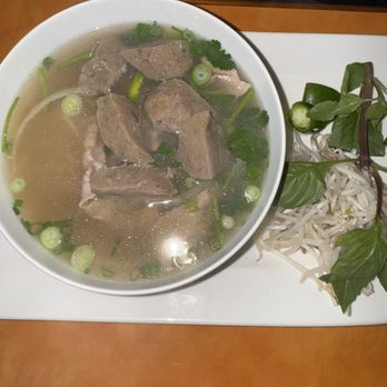 Rice Paper - Pho4. Rare Round Steak and Beef Balls Pho - Vietnamese Near Me - High Point, North Carolina