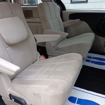 Ocd Mobile Detailing - Lines in the seats is our signature - Auto Detailing Near Me - Oskaloosa, Iowa
