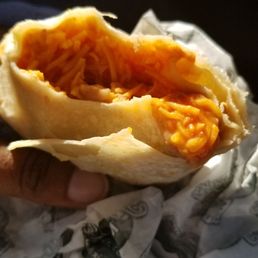 My bean and cheese isn't even warm...sigh My bean and cheese isn't even warm...sigh