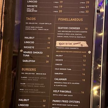 Finest At Sea - Dec 2024 menu - Seafood Near Me - Victoria, British Columbia