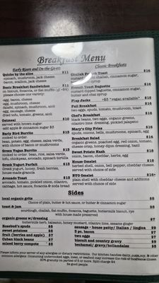 Menu photo 2 Rosebud's Cafe Jackson, CA