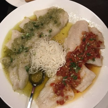 Hunan Impression - Steamed fish fillet with two tastes chopped chili pepper and noodles $15.99 - Chinese Near Me - San Jose, California Hunan Impression - Steamed fish fillet with two tastes chopped chili pepper and noodles $15.99 - Chinese Near Me - San Jose, California