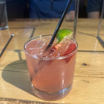 Matchbox - One Loudoun - strawberry rose margarita - New American Near Me - Ashburn, Virginia
