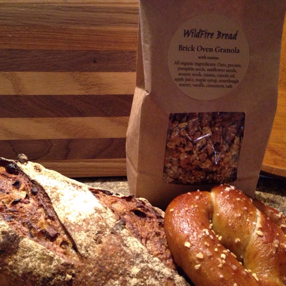 WildFire Bread - Cranberry Pecan Bread, Brick Oven Granola & Asiago Pretzel - Bakeries Near Me - Ligonier, Pennsylvania WildFire Bread - Cranberry Pecan Bread, Brick Oven Granola & Asiago Pretzel - Bakeries Near Me - Ligonier, Pennsylvania