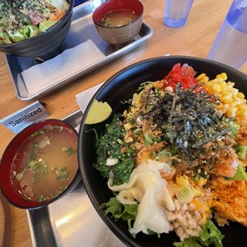 Joy Poke - Complimentary miso soup when dining in - Poke Near Me - Beaverton, Oregon Joy Poke - Complimentary miso soup when dining in - Poke Near Me - Beaverton, Oregon