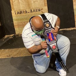 Axe throwing
