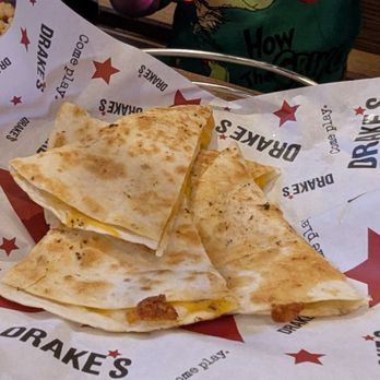 Drake's - The baby ordered a quesadilla. - Bars Near Me - Elizabethtown, Kentucky