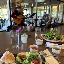 Excellent, fresh food. A definite delight. Live soft music, excellent waitstaff. Located in the gorgeous Cody Library. Excellent, fresh food. A definite delight. Live soft music, excellent waitstaff. Located in the gorgeous Cody Library.