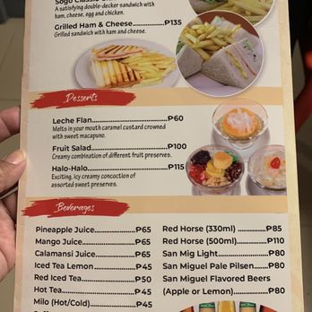 Hotel Sogo - Menu - Hotels Near Me - Pasay, NCR