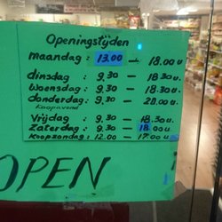 Toko Mee Sin - Openingstijden.