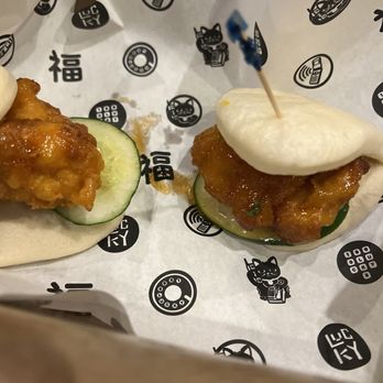 1-800-Lucky - Chicken Bun (2 Pieces) - Asian Fusion Near Me - Miami, Florida