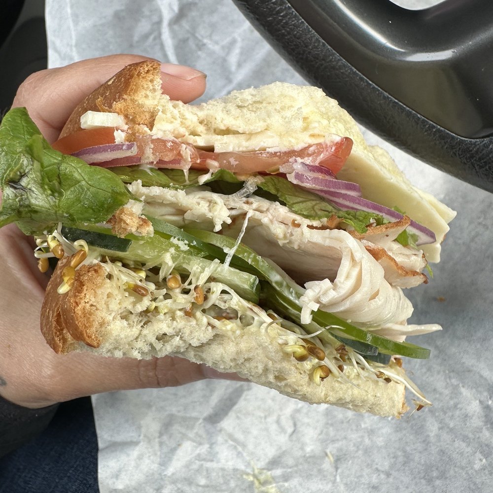 Espresso Yourself - Half turkey and garden sandwhich, big and delicious - Sandwiches Near Me - Fircrest, Washington Espresso Yourself - Half turkey and garden sandwhich, big and delicious - Sandwiches Near Me - Fircrest, Washington