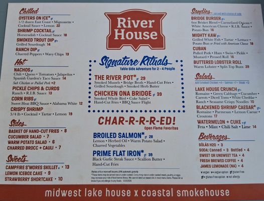 Menu photo 8 River House Kansas City, MO Menu photo 8 River House Kansas City, MO