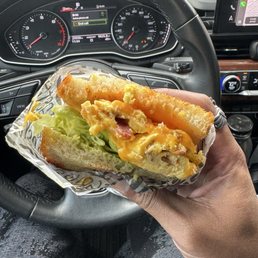 Breakfast sandwich
