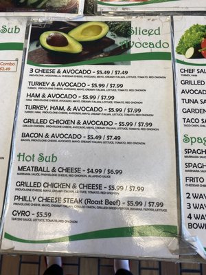 Menu photo 2 Bill & Ruth's Submarine Shop Broken Arrow, OK Menu photo 2 Bill & Ruth's Submarine Shop Broken Arrow, OK
