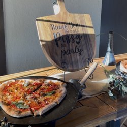 Marcelinos Wood Fired Pizza - Pizza Buffet Line