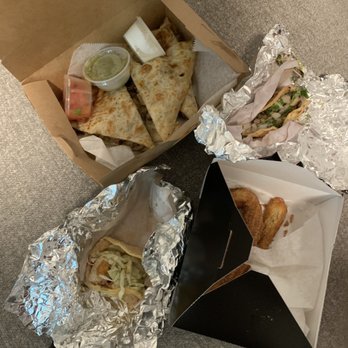 The Taco Stand - Steak & Chicken Quesadilla. PESCADO TACO (MAHI MAHI). CHURROS. POLLO ASADO TACO. NOPAL TACO. CARNE ASADA TACO. AL PASTOR TACO. - Mexican Near Me - Miami, Florida The Taco Stand - Steak & Chicken Quesadilla. PESCADO TACO (MAHI MAHI). CHURROS. POLLO ASADO TACO. NOPAL TACO. CARNE ASADA TACO. AL PASTOR TACO. - Mexican Near Me - Miami, Florida