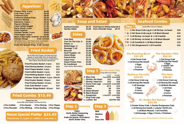 Menu photo 3 Mr Krabs Hut Morrow, GA Menu photo 3 Mr Krabs Hut Morrow, GA