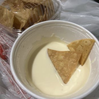 Maciel's Tortas and Tacos - Queso Dip and Chips - Mexican Near Me - Memphis, Tennessee