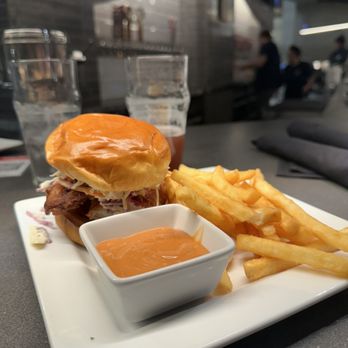 Hana Koa Brewing - Fish sandwich - Breweries Near Me - Honolulu, Hawaii