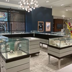 Lasker Jeweler - Rochester - A few jewelry cases inside