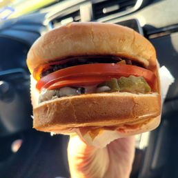 The burger. I love that it was packaged ready-to-eat! The burger. I love that it was packaged ready-to-eat!