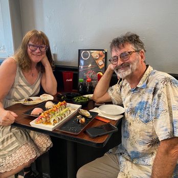 Sumi Sushi - Happy to be here! Darla and Ray. - Sushi Bars Near Me - Carson City, Nevada Sumi Sushi - Happy to be here! Darla and Ray. - Sushi Bars Near Me - Carson City, Nevada