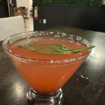 Two Meatballs in the Kitchen - Strawberry Basil Martini - Italian Near Me - Fort Myers, Florida Two Meatballs in the Kitchen - Strawberry Basil Martini - Italian Near Me - Fort Myers, Florida