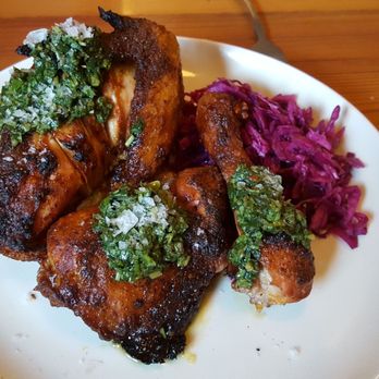 Doc Ponds - The half smoked chicken. That green sauce tho. mmmm - Bars Near Me - Stowe, Vermont Doc Ponds - The half smoked chicken. That green sauce tho. mmmm - Bars Near Me - Stowe, Vermont