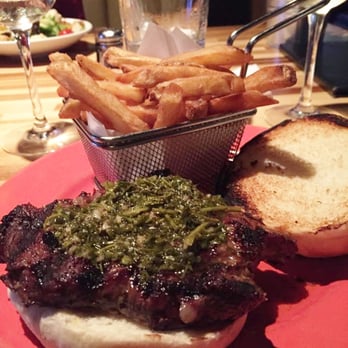 Salt Rock Tavern - rib eye steak
ribeye steak, chimichurri, on a coca bun with a MISSING side of kale caesar - New American Near Me - Oldsmar, Florida Salt Rock Tavern - rib eye steak
ribeye steak, chimichurri, on a coca bun with a MISSING side of kale caesar - New American Near Me - Oldsmar, Florida