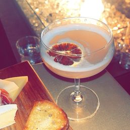 Lavender martini.