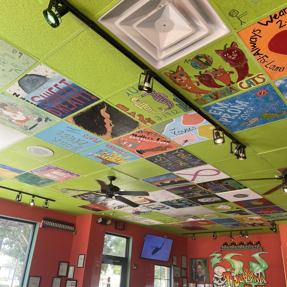 Tijuana Flats - Ceiling - Tex-Mex Near Me - Orlando, Florida Tijuana Flats - Ceiling - Tex-Mex Near Me - Orlando, Florida