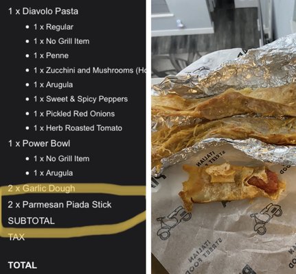 Menu photo 4 Piada Italian Street Food Richardson, TX