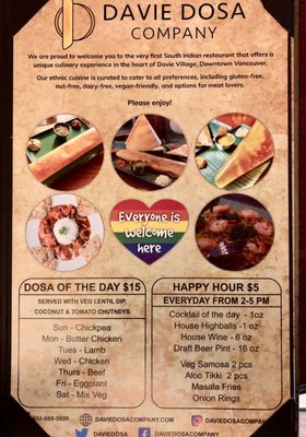 Davie Dosa Company by null