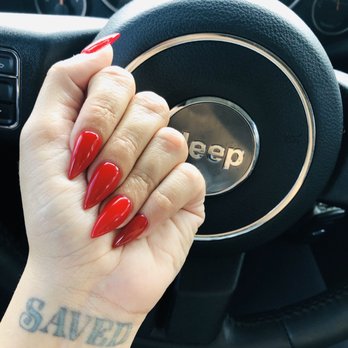Nails By Abigail - Red nails - Nail Technicians Near Me - Scottsdale, Arizona Nails By Abigail - Red nails - Nail Technicians Near Me - Scottsdale, Arizona