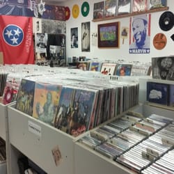 The Record Rack - Back of store