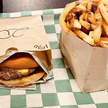 WELLS Roadside - Double Oklahoma Burger and Fries - Salad Near Me - St. Louis Park, Minnesota WELLS Roadside - Double Oklahoma Burger and Fries - Salad Near Me - St. Louis Park, Minnesota