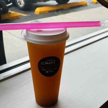 Maple Sushi Go - Yummi refreshing Passion Fruit Rosemary (w/organic green tea base) - Sushi Bars Near Me - Lisle, Illinois Maple Sushi Go - Yummi refreshing Passion Fruit Rosemary (w/organic green tea base) - Sushi Bars Near Me - Lisle, Illinois