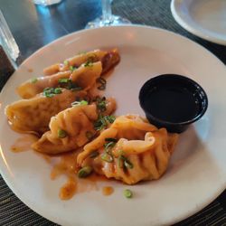 Founders Tavern - The Chicken and Lemongrass dumplings.