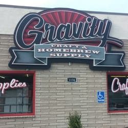Gravity Craft And Homebrew Supply - The store front of Gravity Craft & Homebrew Supply