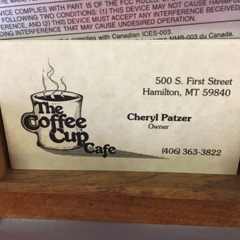 Coffee Cup Cafe - Cafes Near Me - Hamilton, Montana