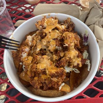 The Red Chickz - Loaded Wedges - Chicken Shop Near Me - Culver City, California The Red Chickz - Loaded Wedges - Chicken Shop Near Me - Culver City, California
