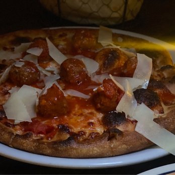 Sagra Pizza Bar - Meatball pizza - Pizza Near Me - Miami, Florida Sagra Pizza Bar - Meatball pizza - Pizza Near Me - Miami, Florida