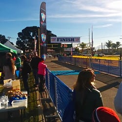 The finish!