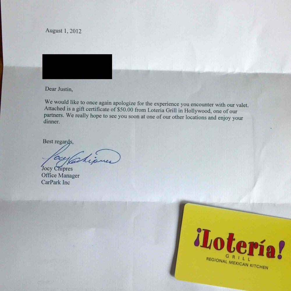 Apology Letter Apology Letter
