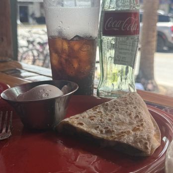 Amigos - Steak quesadilla and Mexican coke. - Mexican Near Me - Key West, Florida Amigos - Steak quesadilla and Mexican coke. - Mexican Near Me - Key West, Florida