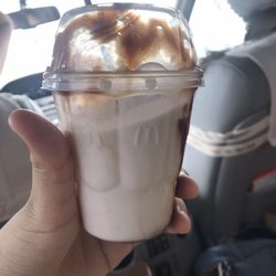 McDonald's - I bought the ice cream but came as just liquid