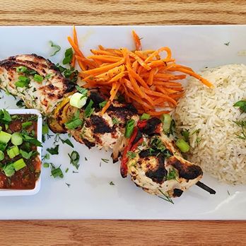 Alyonka Russian Cuisine - Chicken shish kebab - Russian Near Me - Boise, Idaho Alyonka Russian Cuisine - Chicken shish kebab - Russian Near Me - Boise, Idaho