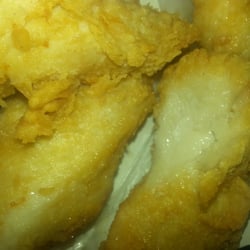 My under cooked greasy chicken. Maybe if the cook gets off his cell, he could cook properly. Bonus got my order wrong