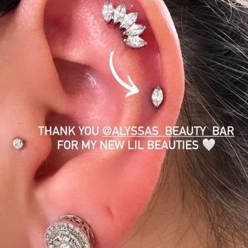 Alyssa's Beauty Bar - Ear piercings - Permanent Makeup Near Me - Riverside, California
